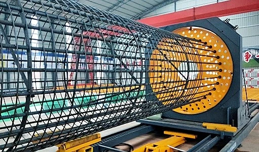 Rebar cage rolling welding machine Rebar cage rolling welding machine